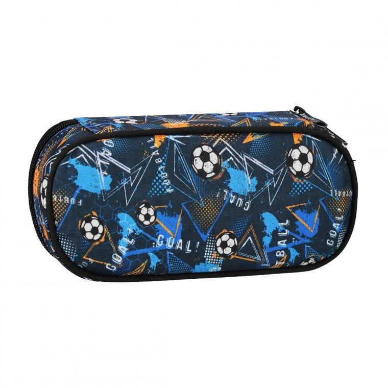 Starpak, piórnik owalny, Football Blue