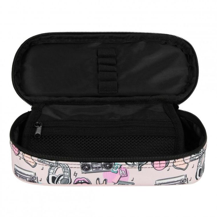 Starpak, piórnik owalny, Pink Music