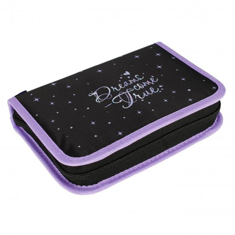 Starpak, piórnik rozkładany, dwuklapkowy, z wyposażeniem, Unicorn Holo