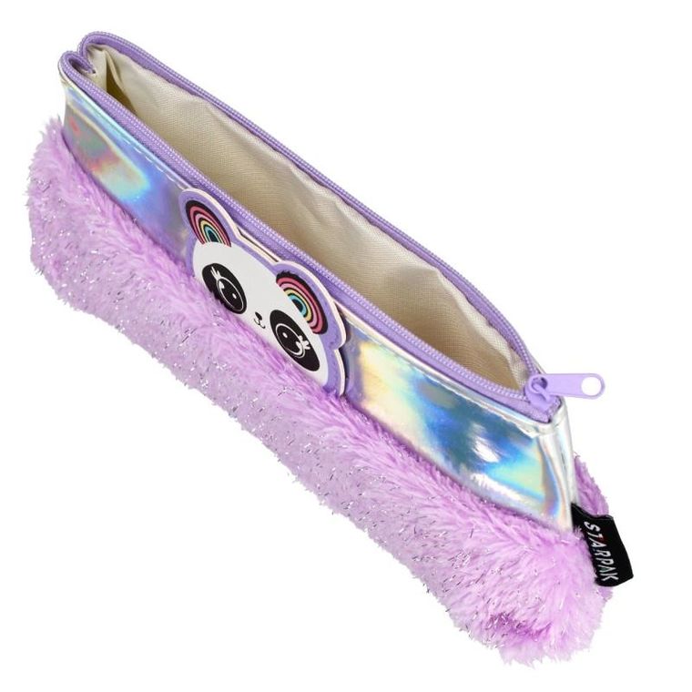 Starpak, piórnik, saszetka pluszowa, panda