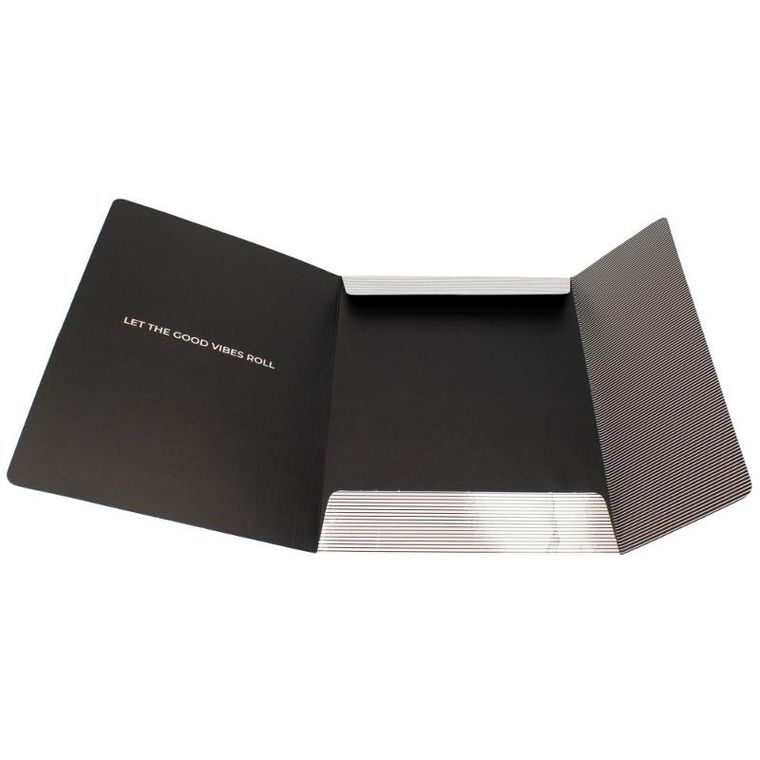 Starpak, teczka z gumką A4, Black&White, 1 szt.