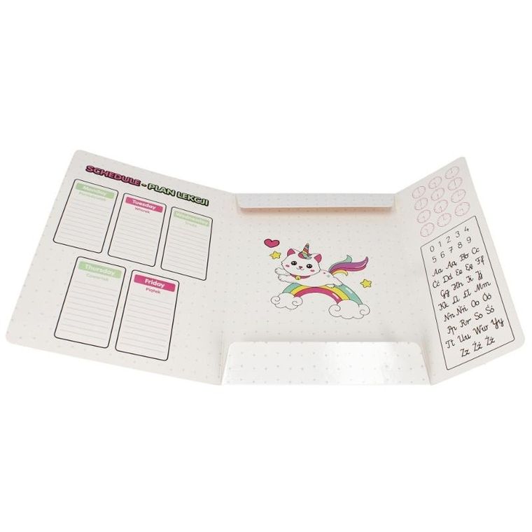 Starpak, teczka z gumką A4, Catcorn, 1 szt.