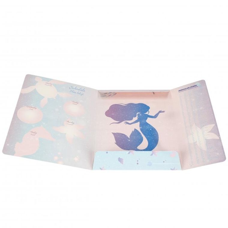 Starpak, teczka z gumką, A4, Mermaid, 1 szt.