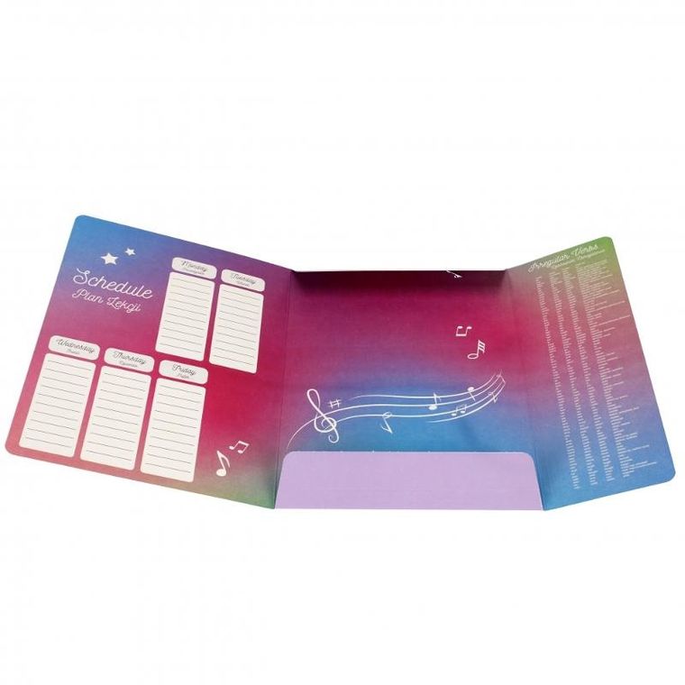 Starpak, teczka z gumką, A4, Music, 1 szt.