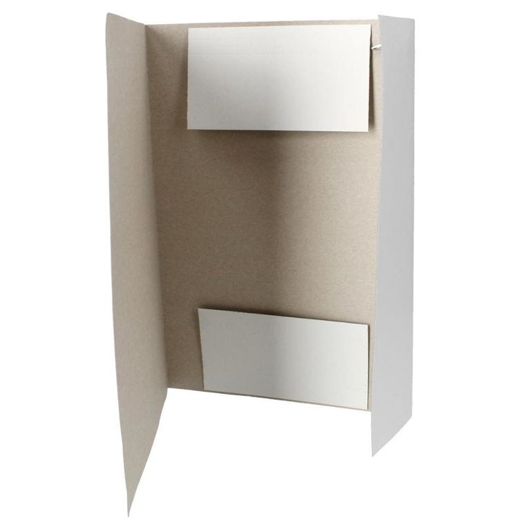 Starpak, teczka z gumką A4, papierowa, biała, 300 g, 1 szt.