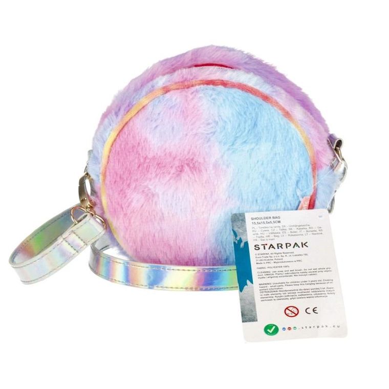 Starpak, torebka pluszowa, smiling