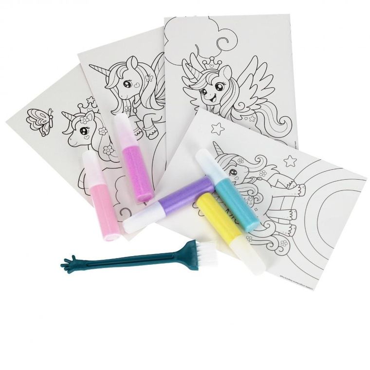 Starpak, Unicorn, piaskowe obrazki, zestaw kreatywny
