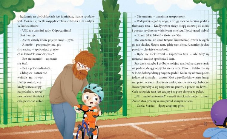 Staś Pętelka. Pierwsza przejażdżka