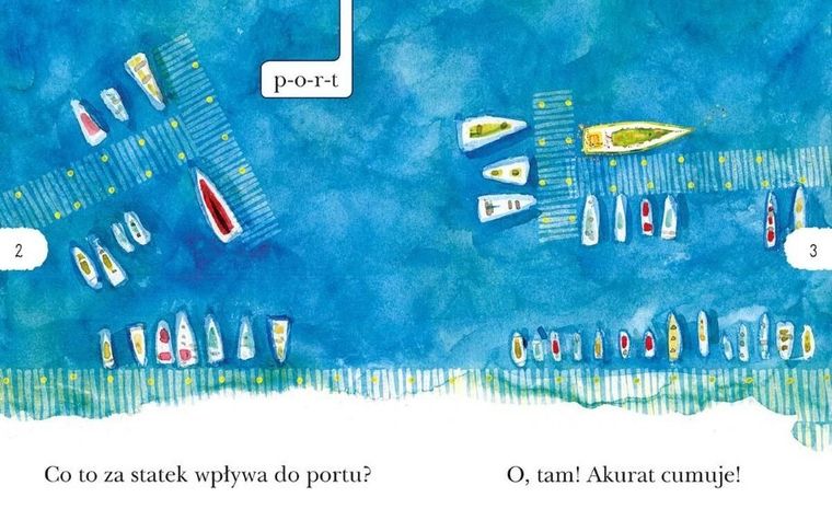 Statek gagatek. Czytam sobie. Poziom 1