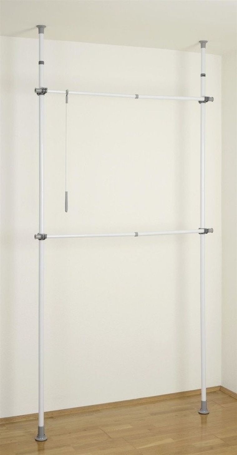 Stelaż do wieszania ubrań, Herkules basic, 2 poziomy