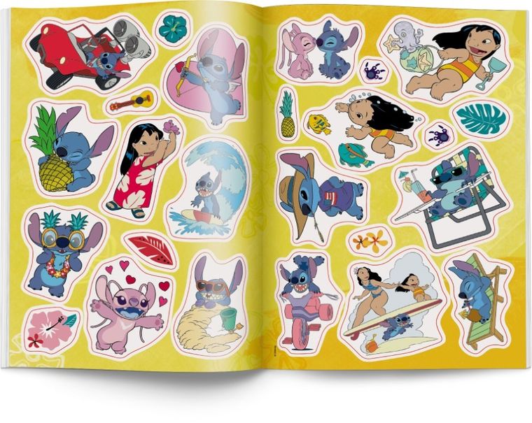 Stich. Kolorowanka z naklejkami