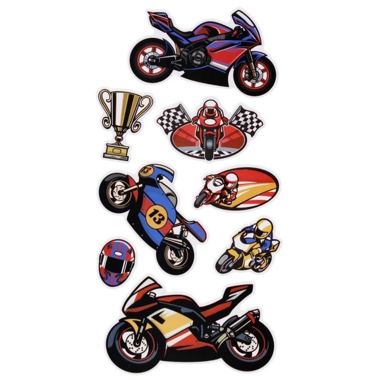 Sticker Boo, naklejki, motocykle