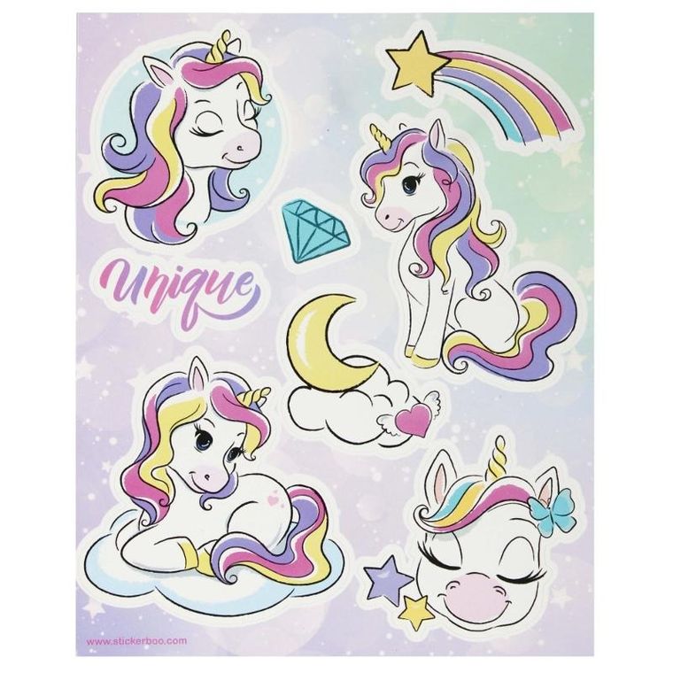 StickerBoo, naklejki na okno, Unicorn