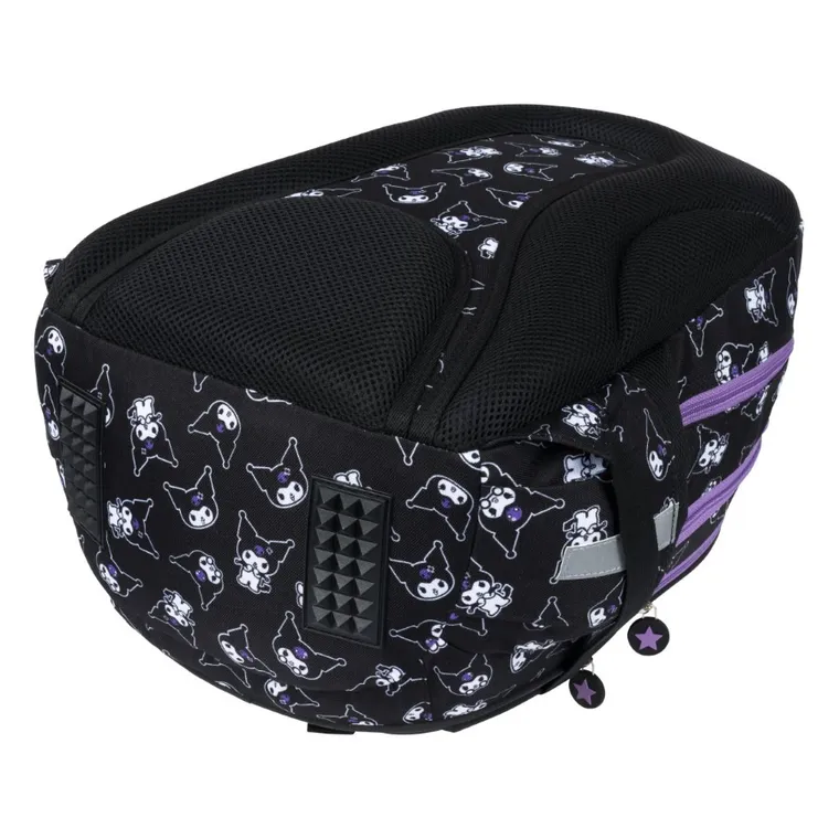 St.Majewski, Kuromi, plecak szkolny, 4-komorowy, Black