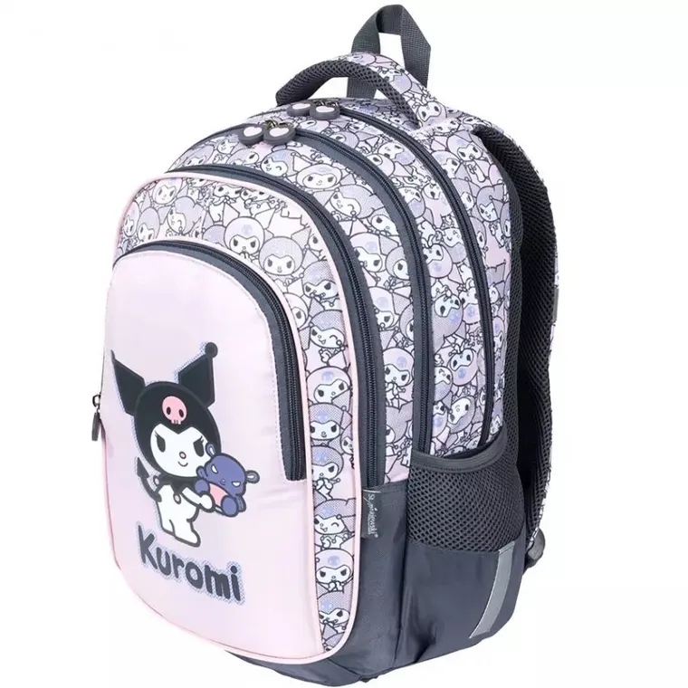 St.Majewski, Kuromi, plecak szkolny, 4-komorowy, Pink