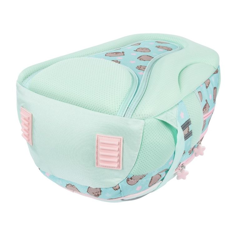 St.Majewski, Pusheen, plecak szkolny, 4-komorowy, Mint