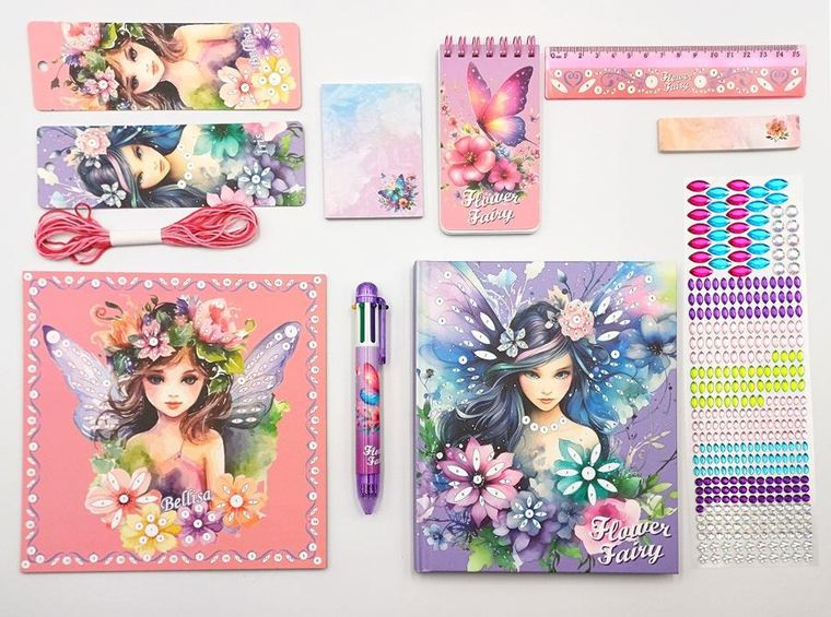 Stnux, Flower Fairy, zestaw kreatywny, 10 elementów