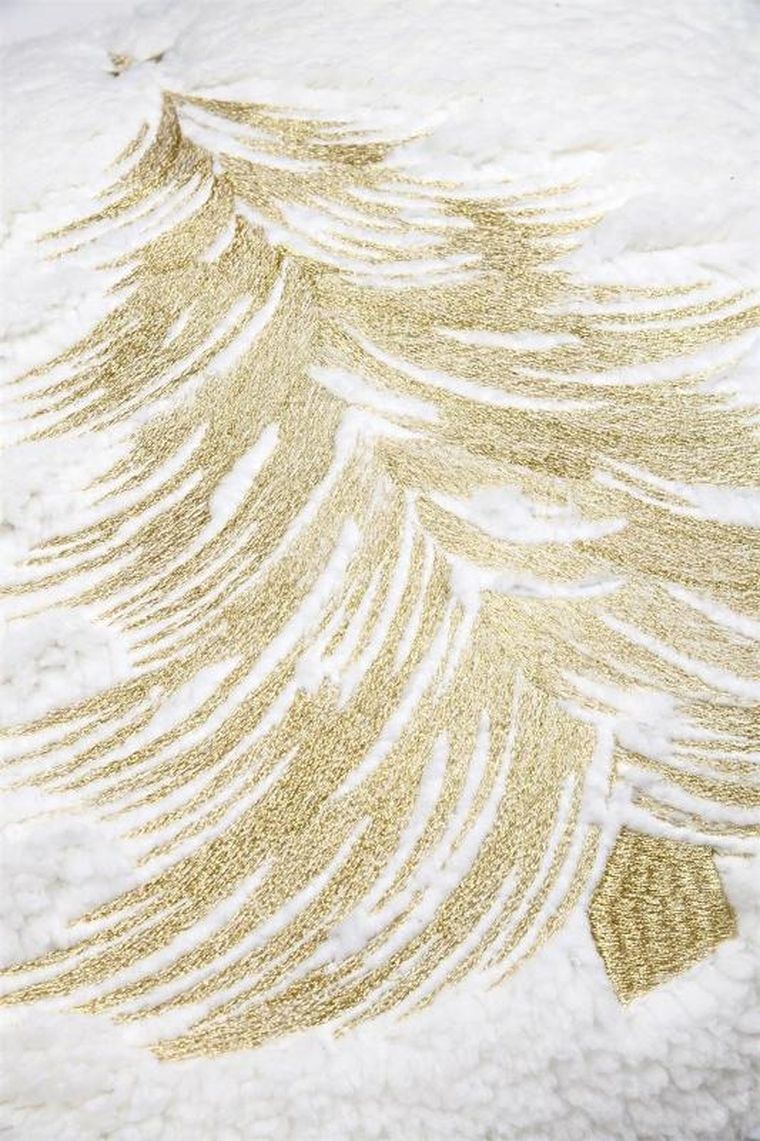 Stof, Klaus, poduszka świąteczna, z choinką, 45-45 cm