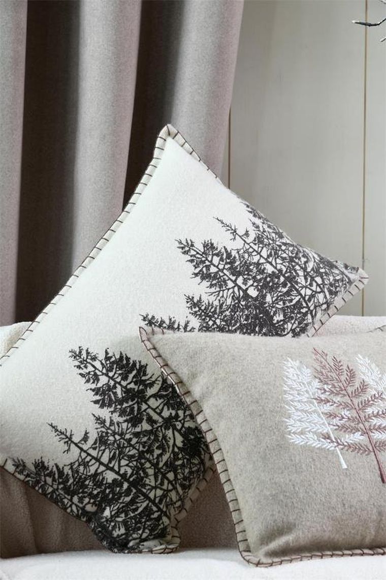 Stof, poduszka dekoracyjna, Landry, choinki, 35-60 cm