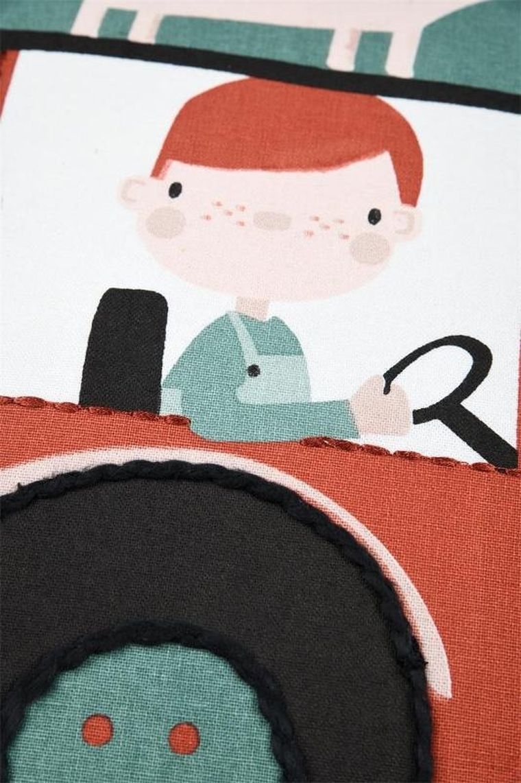 stof poduszka dla dziecka, Tom, 100% bawełna, 40-40 cm