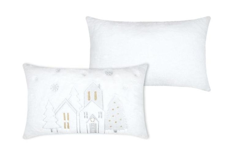 Stof, poduszka świąteczna hohoho, puszysta, 30-50 cm