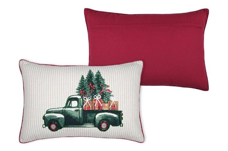 Stof, poduszka świąteczna z nadrukiem, 35-55 cm