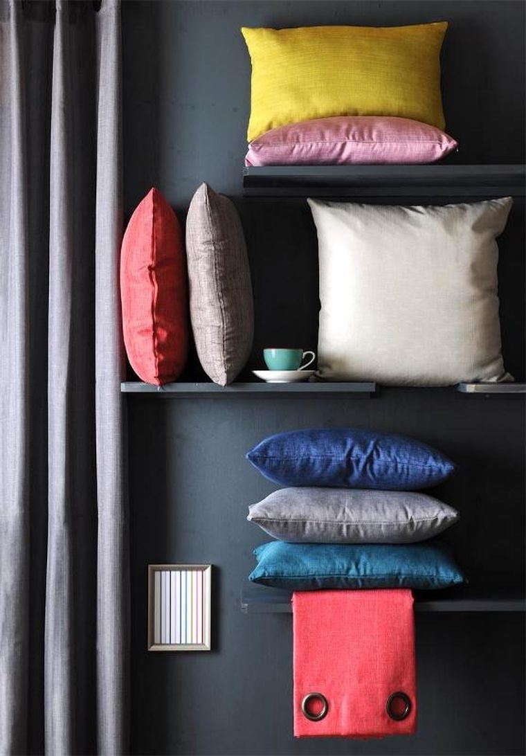 Stof, zasłona na przelotkach Bea, 140-260 cm