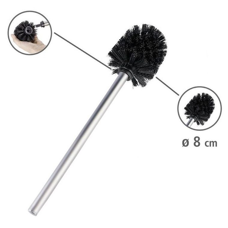 Stojak na papier toaletowy i szczotkę do WC, Rivalta 3w1