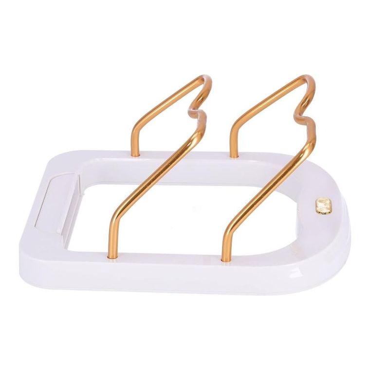 Stojak na pokrywki, biały