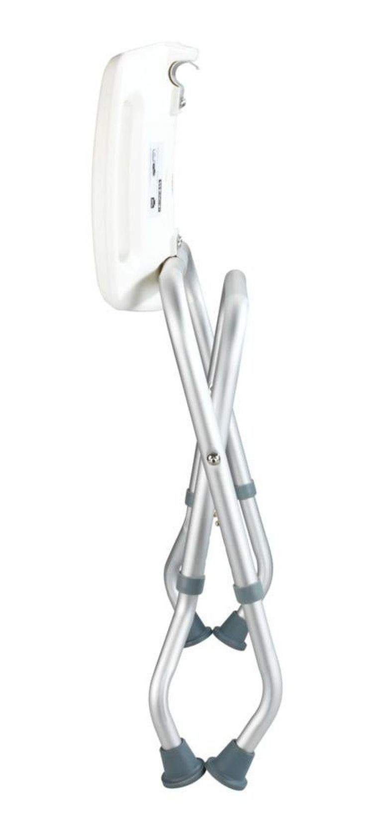 Stołek łazienkowy regulowany, Secura, biały