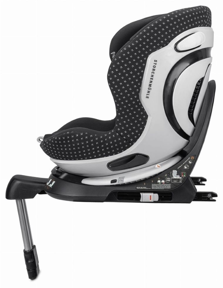 Storchenmühle, Niki Start M, fotelik samochodowy, Onyx, 61-105 cm