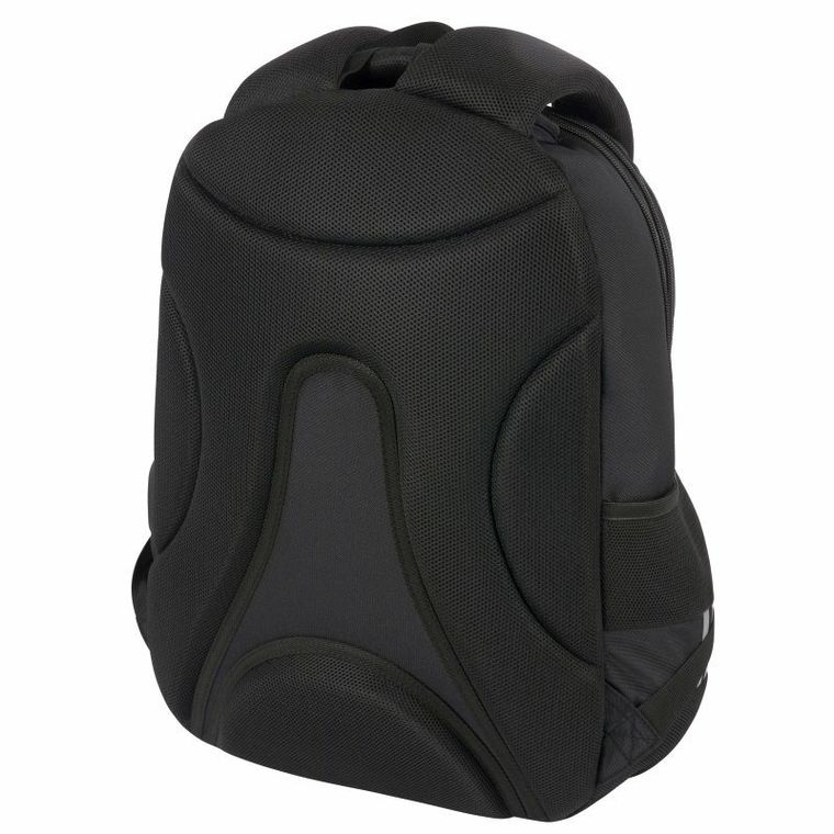 St.Right, plecak szkolny, 3-komorowy, Black Vintage