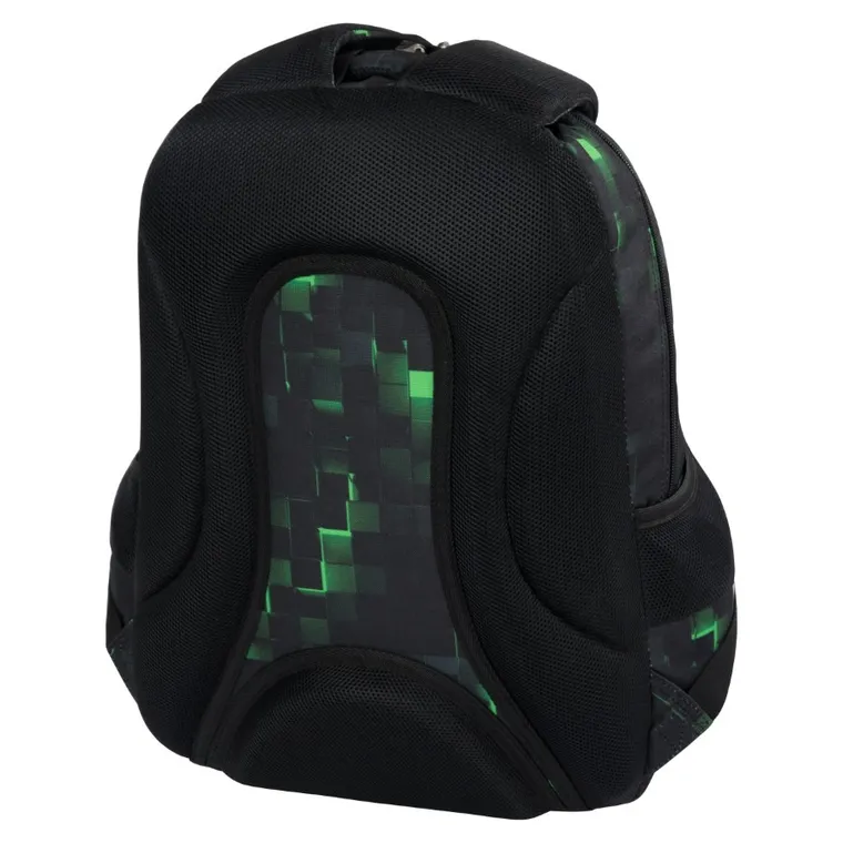 St.Right, plecak szkolny, 3-komorowy, Green Game