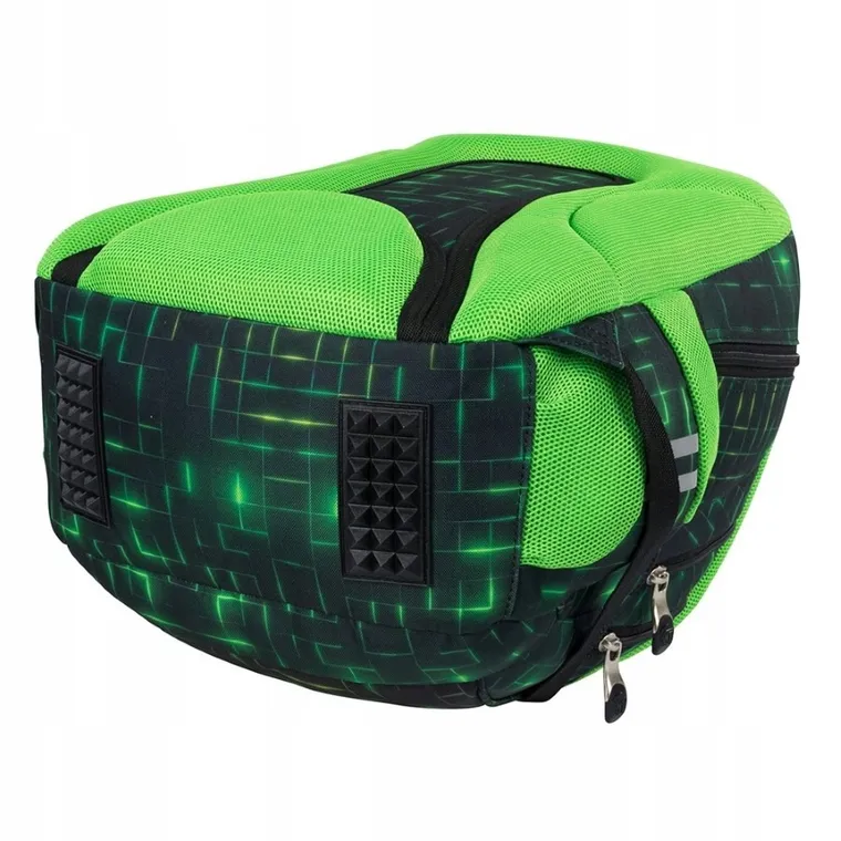 St.Right, plecak szkolny, 3-komorowy, Neon Pad