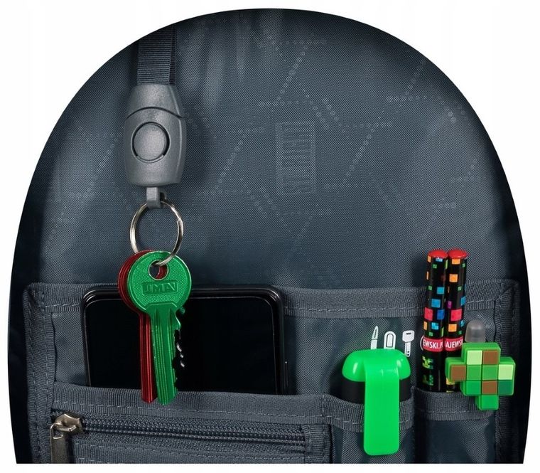 St.Right, plecak szkolny, 3-komorowy, Volcanic Moon