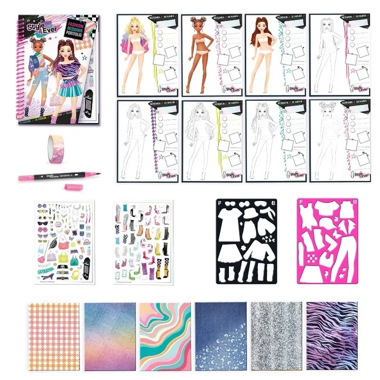 Style4Ever, Projekt Moda, Portfolio, zestaw kreatywny