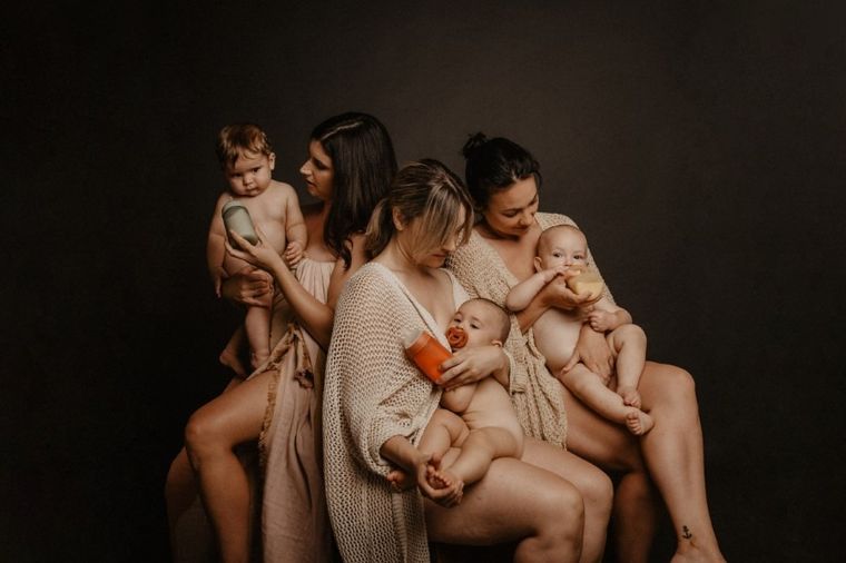 Suavinex, silikonowe etui na smoczek, musztardowe