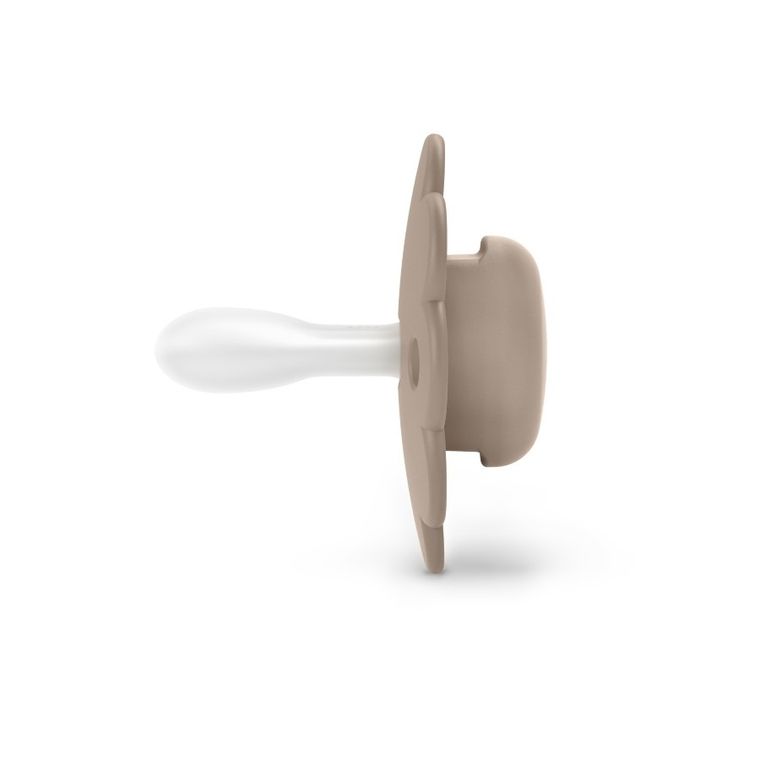 Suavinex, SX Pro, Wonder, smoczek fizjologiczny, silikonowy, brązowy, 6-18 m