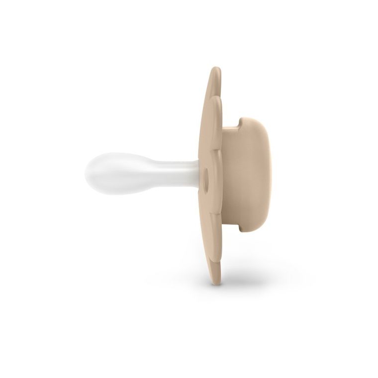 Suavinex, SX Pro, Wonder, smoczek fizjologiczny, silikonowy, karmelowy, 0-6 m