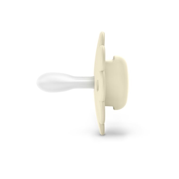 Suavinex, SX Pro, Wonder, smoczek fizjologiczny, silikonowy, kremowy, 6-18 m