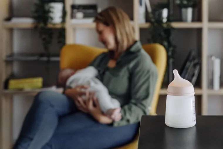 Suavinex, Zero Zero, smoczek do butelki, przepływ wolny, 2 szt.