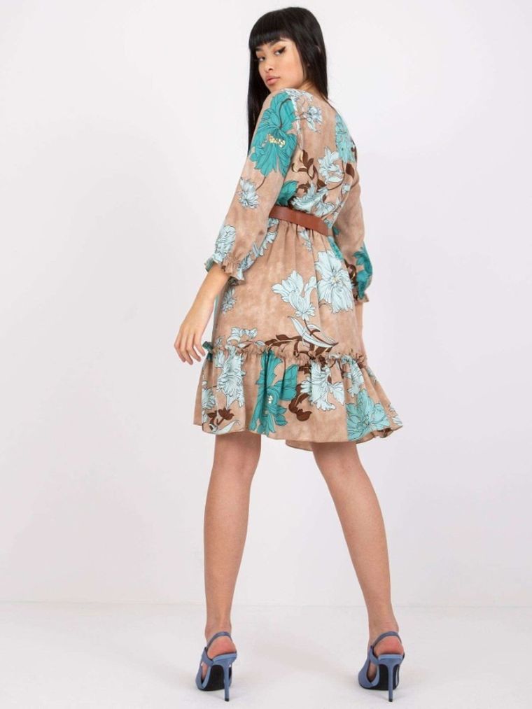 Sukienka damska, beżowa, Factory Price