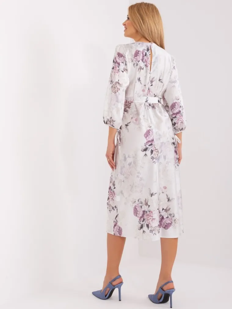 Sukienka damska, biała, Lakerta