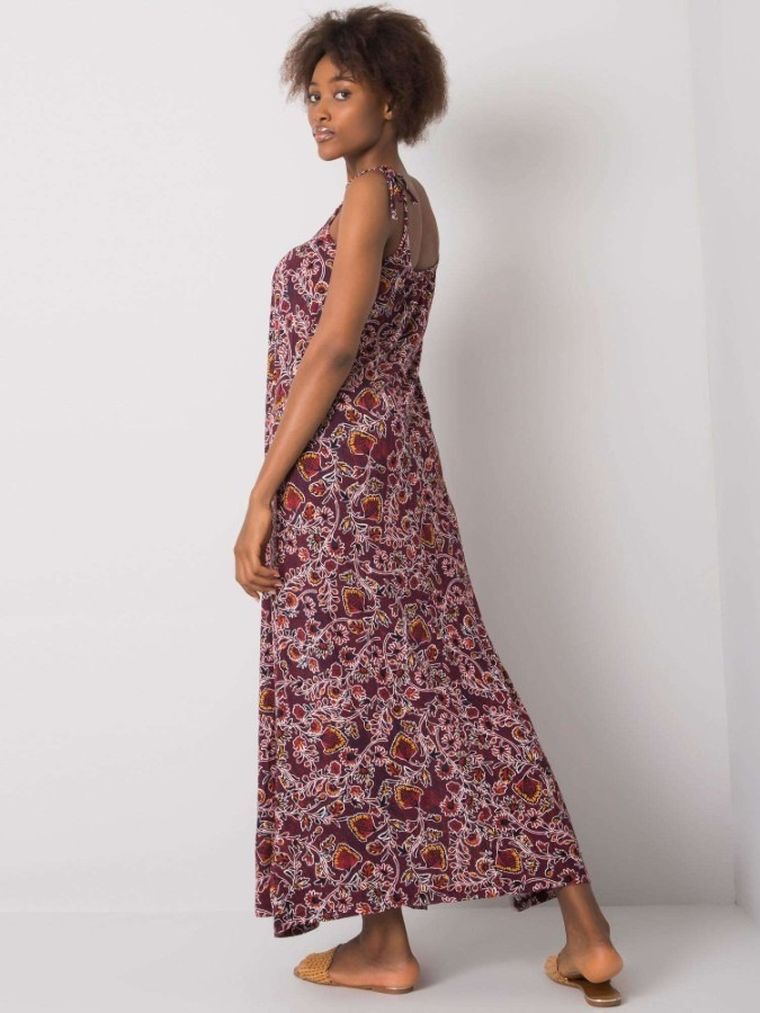 Sukienka damska, bordowa, Factory Price