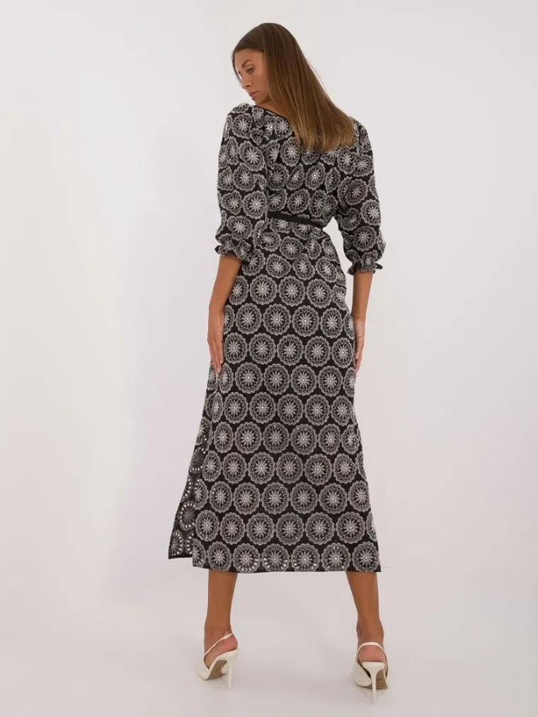 Sukienka damska, czarna, Lakerta