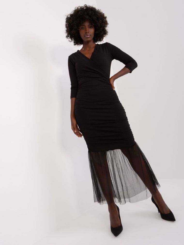 Sukienka damska, czarna, Lily Rose