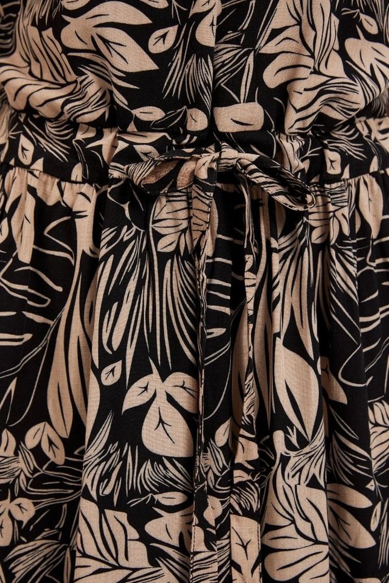 Sukienka damska, czarna, Moodo