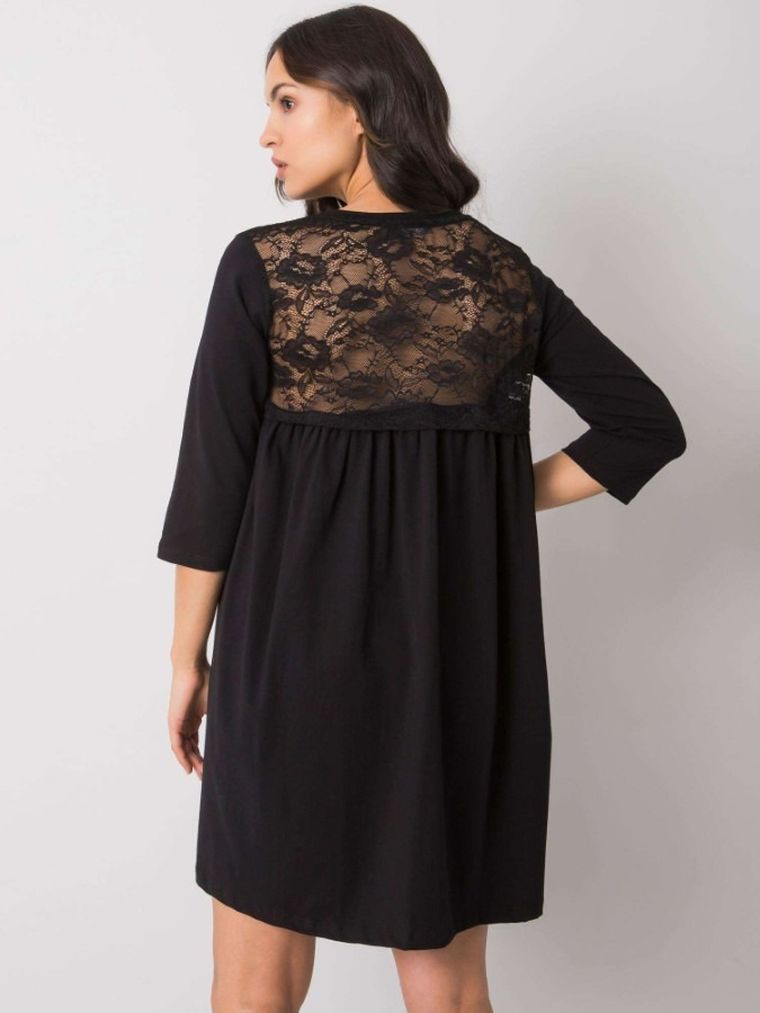 Sukienka damska, czarna, Rue Paris