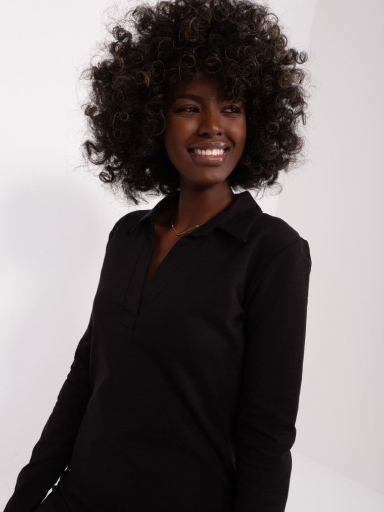 Sukienka damska, czarna, Rue Paris