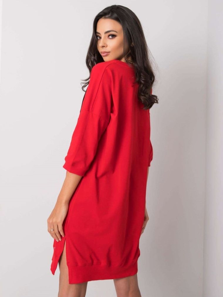 Sukienka damska, czerwona, Relevance